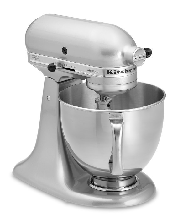 KitchenAid® Artisan Stand Mixer, Metallic Chrome | Williams-Sonoma