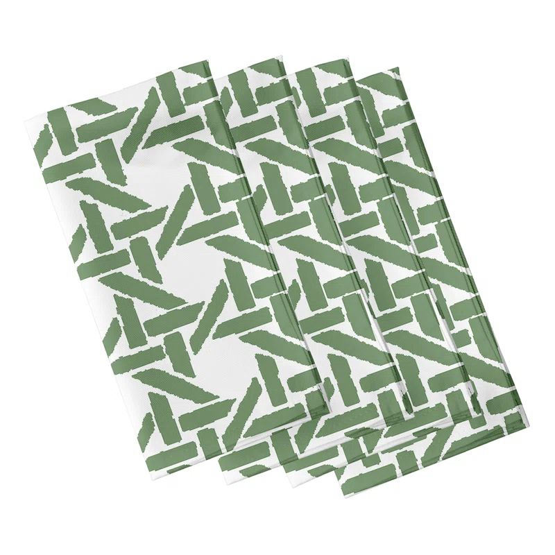 Josefien Polyester Geometric Square Napkin (Set of 4) | Wayfair North America