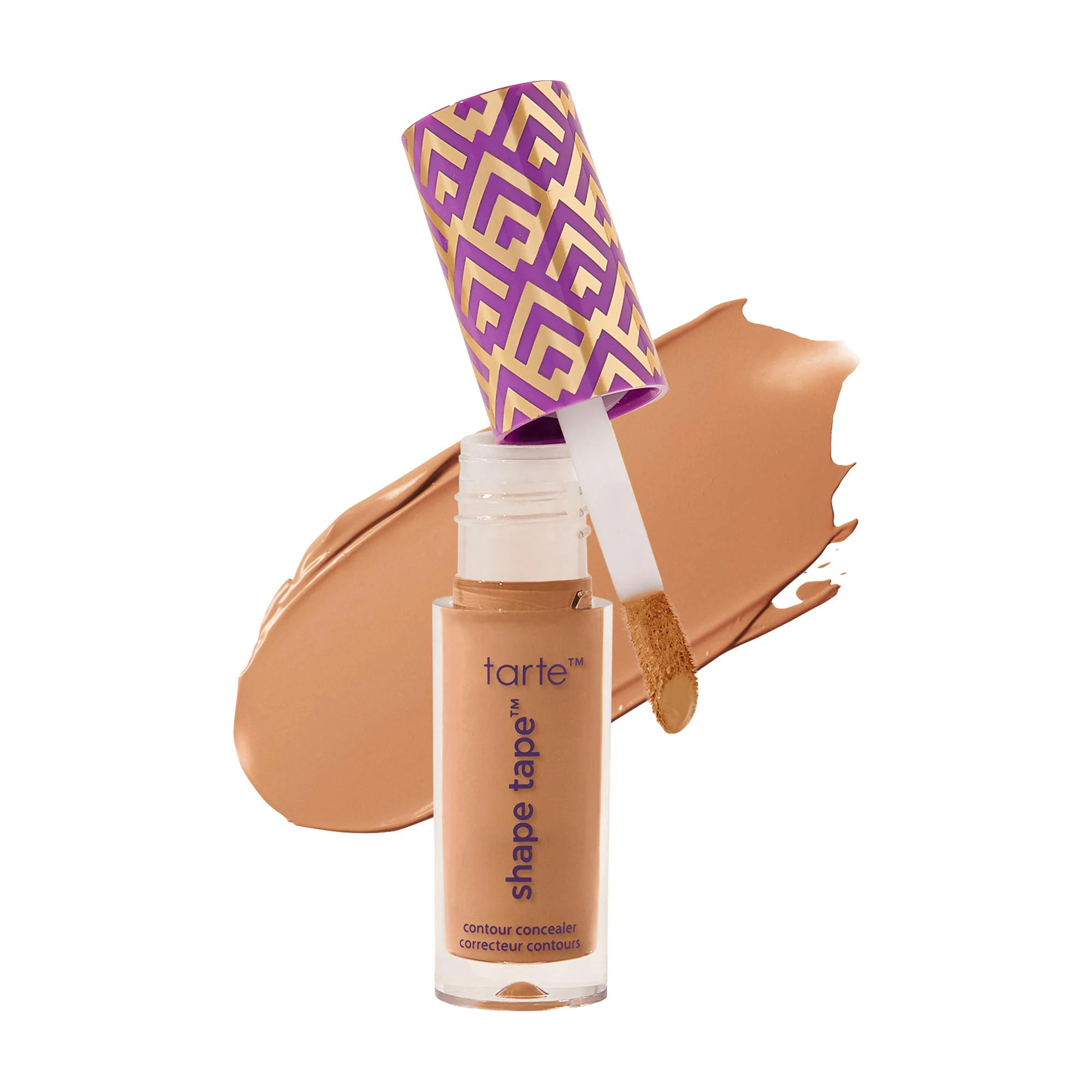 tarte mini shape tape full coverage matte concealer 38N medium-tan neutral 0.033 oz/1 mL | Sephora (US)
