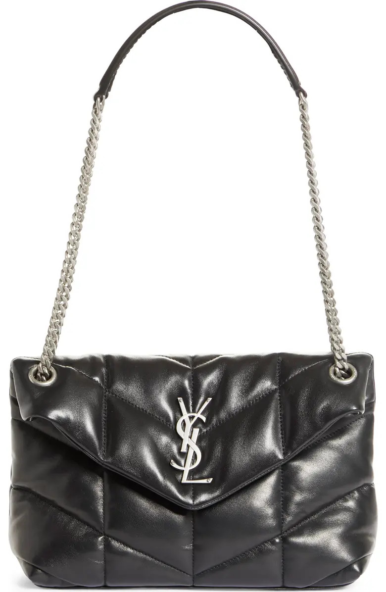 Small Lou Leather Puffer Bag | Nordstrom