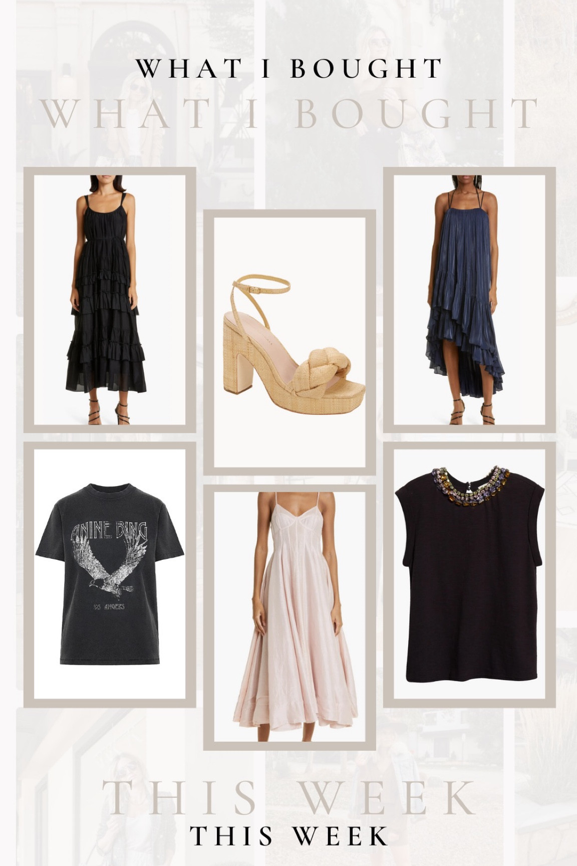 What I bought recently 

#LTKstyletip #LTKwedding #LTKFind