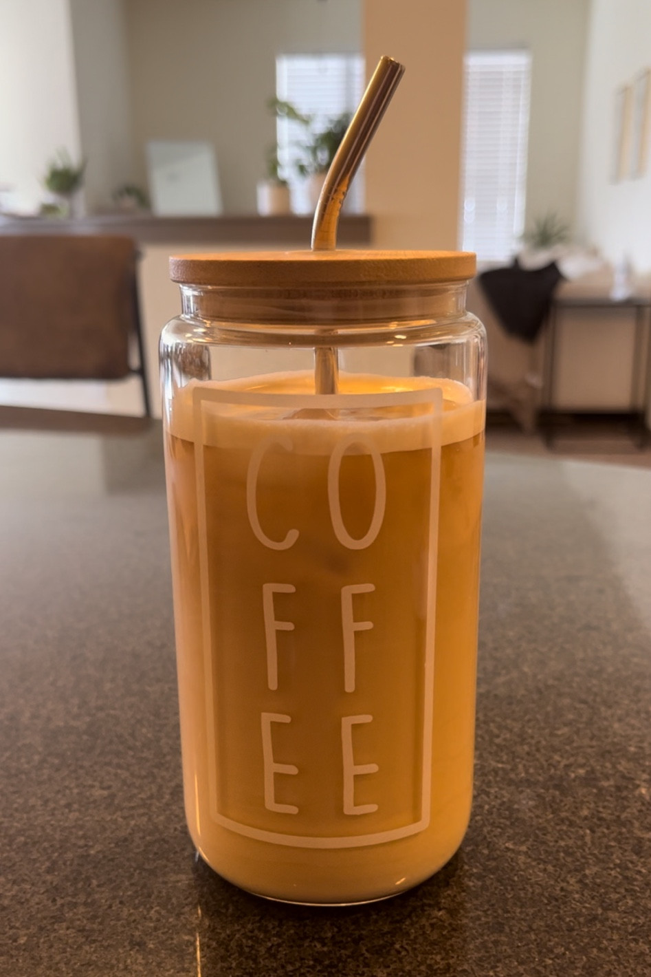glass with lid, coffee cup, aesthetically pleasing, glass cup, lid, straw 

#LTKstyletip #LTKhome #LTKunder50