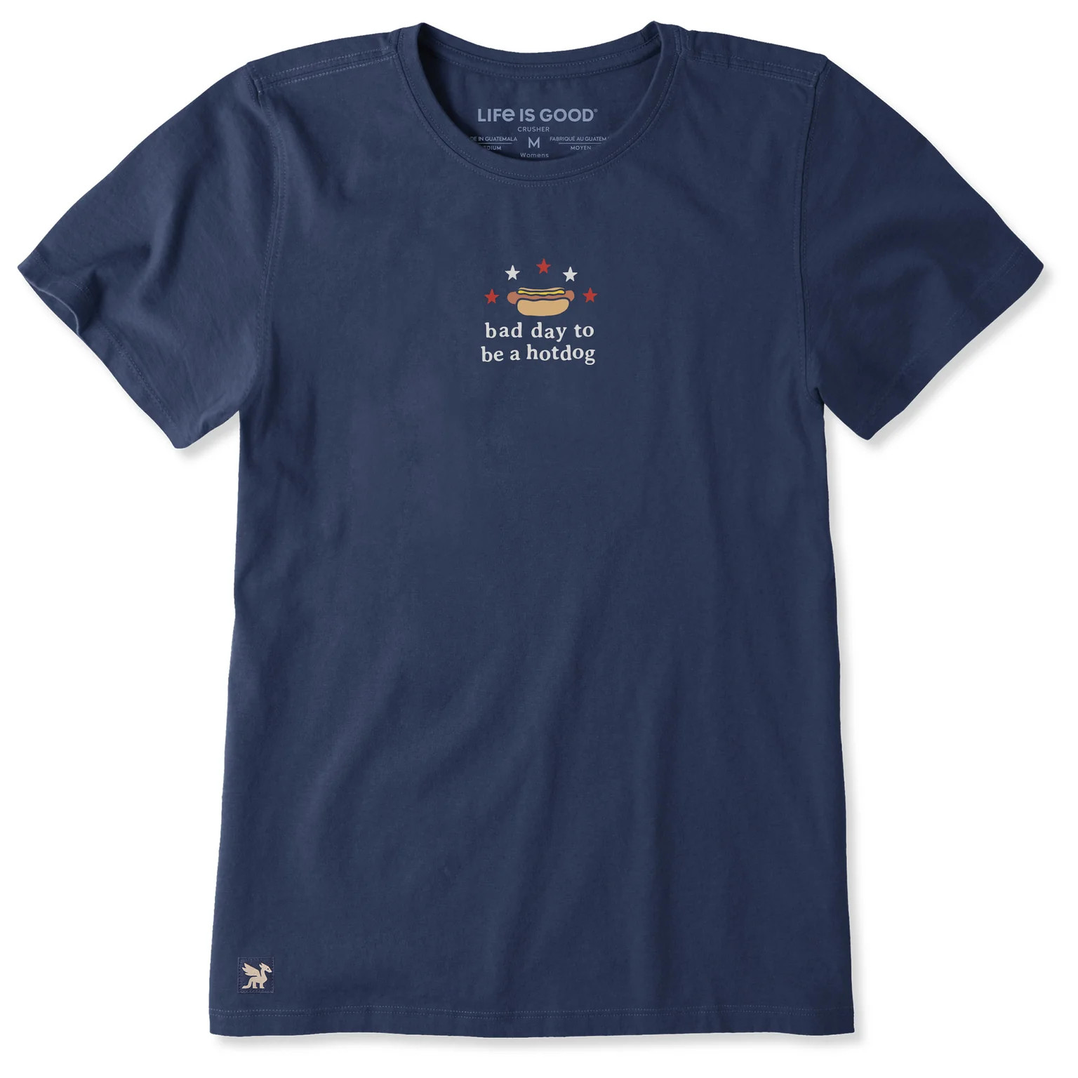 Women's Bad Day to be Hotdog Short Sleeve Tee | Life is Good
