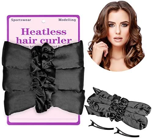 Heatless Curling Headband,New Soft curlers Sleep Overnight Creates heatless curls and waves No Heat  | Amazon (US)