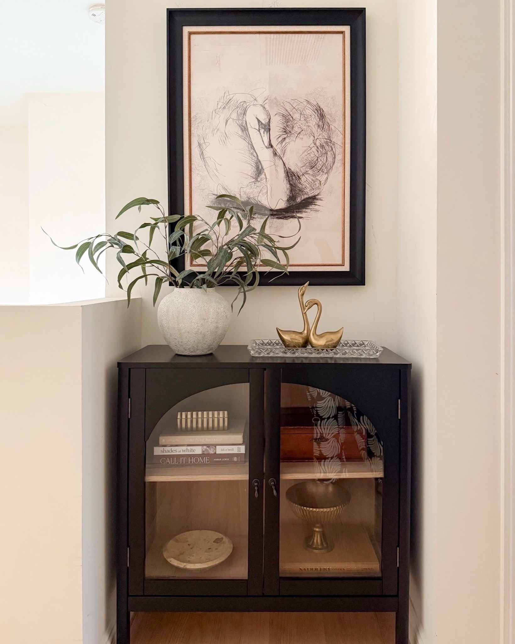 Hallway nook decor featuring this favorite Target cabinet and Amazon art! 🦢


#LTKHome #LTKFindsUnder100 #LTKStyleTip