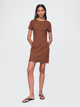 Rib Mini T-Shirt Dress | Gap (US)