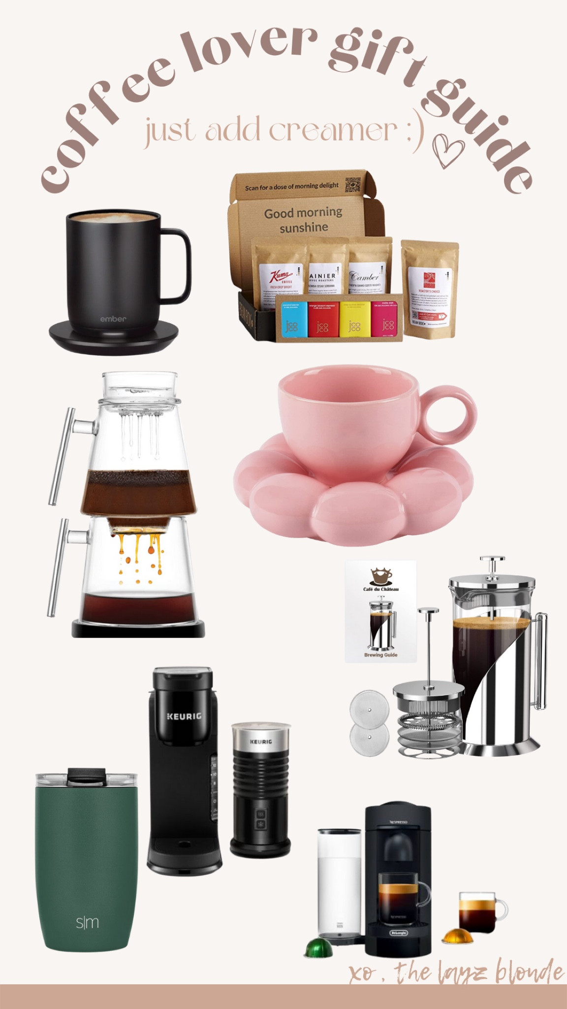 gift guide | coffee lover ☕️ 

#LTKHoliday #LTKGiftGuide #LTKSeasonal