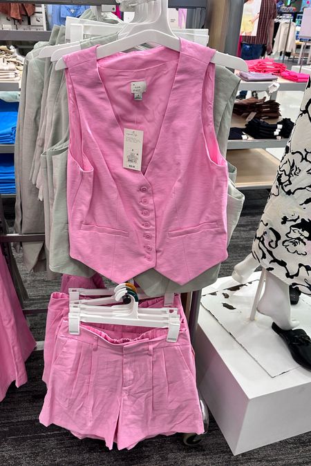 Vest and short outfit! So stinkin cute! They also have a mint color! 

Vests, brunch, Barbie pink, tailored vest, business casual, mint , girl night outfit, weekend wear, Easter outfit idea, #LTKFestival
#LTKSeasonal
#LTKVideo
#LTKU
#LTKover40
#LTKhome
#LTKsalealert
#LTKmidsize
#LTKparties
#LTKfindsunder50
#LTKfindsunder100
#LTKstyletip
#LTKbeauty
#LTKfitness
#LTKplussize
#LTKworkwear
#LTKswim
#LTKtravel
#LTKshoecrush
#LTKitbag
#LTKbaby
#LTKbump
#LTKkids
#LTKfamily
#LTKmens
#LTKwedding
#LTKeurope

#LTKfindsunder50 #LTKsalealert #LTKSeasonal