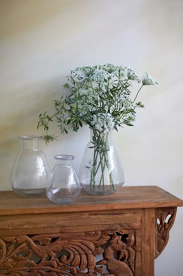 Flower Shop Bubble Glass Vase | Terrain