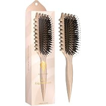 Bounce Curl Define EdgeLift Brush, 5-in-1 Tool for Effortlessly Defined Curls, Waves & Coils, Red... | Amazon (US)