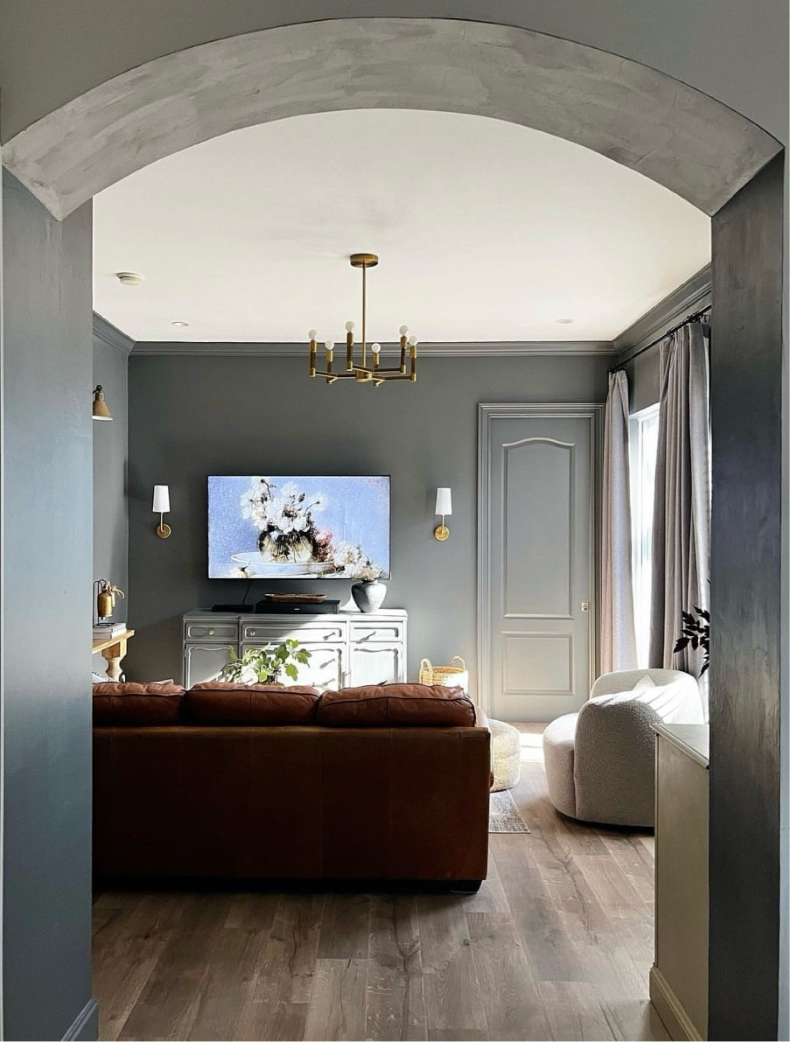 My favorite blackout curtains are on sale and in stock! RUN! They are often low in inventory. We have them all over our home. These grey curtains are in our media room. The weight is great and they feel like expensive quality. Come in several colors and lengths  

#LTKstyletip #LTKhome #LTKsalealert