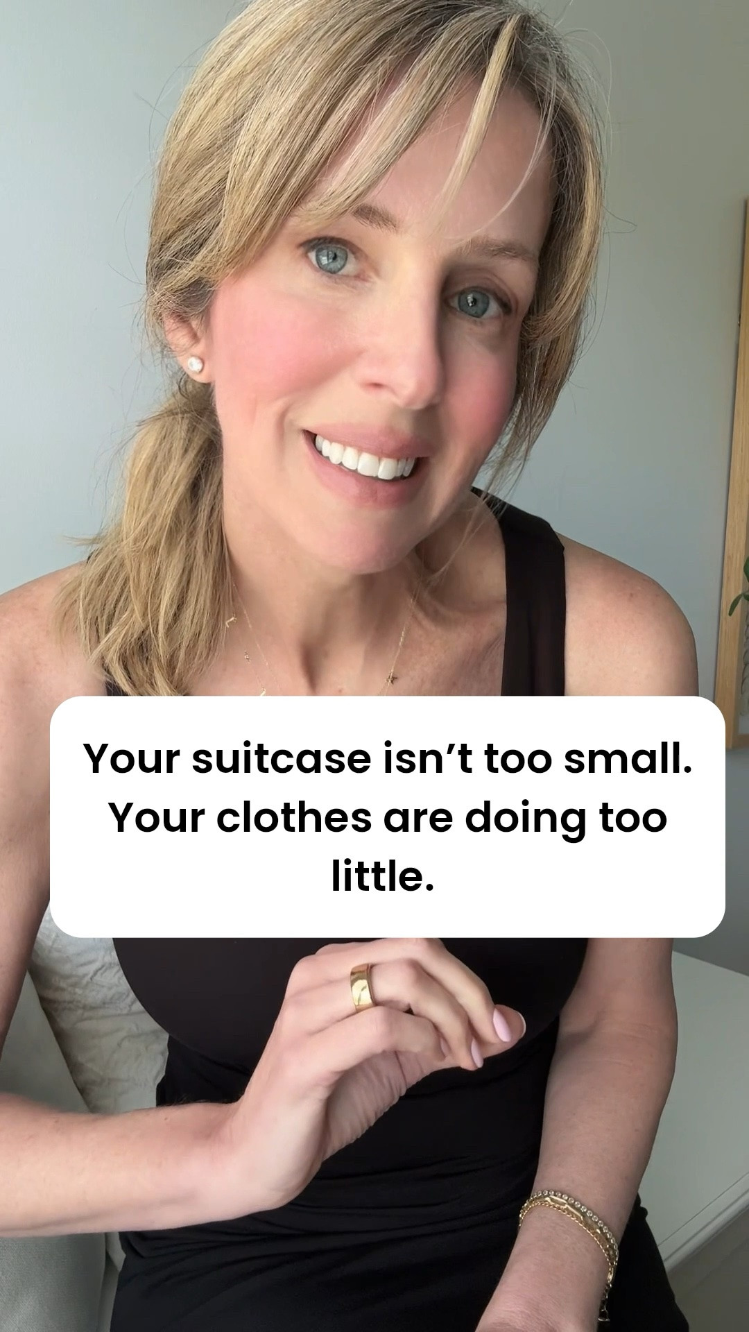 One black travel dress, styled multiple ways.

This is exactly the kind of piece I look for when I’m packing: stretchy, easy, packable, built-in bra, and versatile enough to go from sightseeing to dinner with just a few accessory swaps or added layers. 

-Sneakers and a tote for day.
-A tee layered over it for a casual look.
-Kitten heels, a belt, and a denim blazer for night.

Same dress. More outfits. Less packing.

Plus this one is affordable, is super lightweight and packs extremely well. 

Wearing a size small for a more tailored look.  Size up one for a more relaxed fit.  I’m 5’11” for reference and 155 pounds.

The cream dress (also available in black) is similar except it has spaghetti straps but same built-in bra.

#LTKootd #LTKTravel #LTKTall