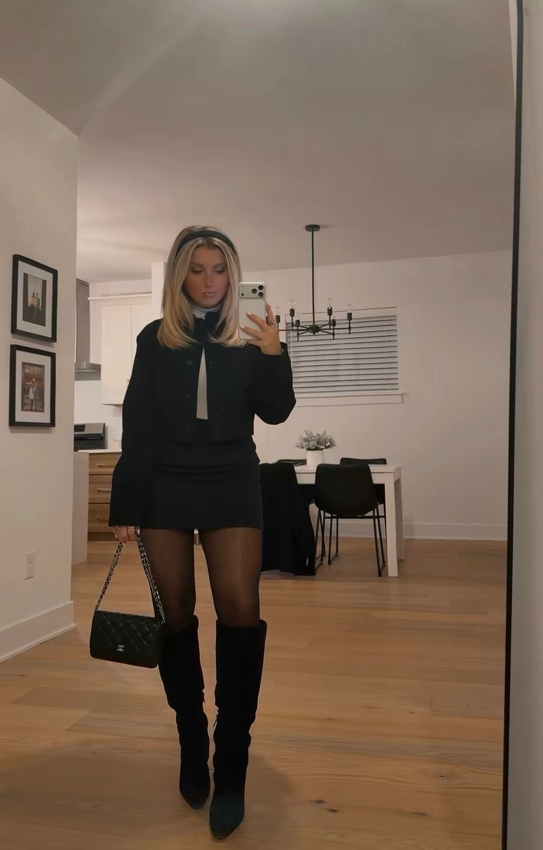 Holiday outfit inspo, winter outfit, boots, Christmas outfits, black skirt, mini skirt 

#LTKootd #LTKHoliday #LTKFindsUnder100