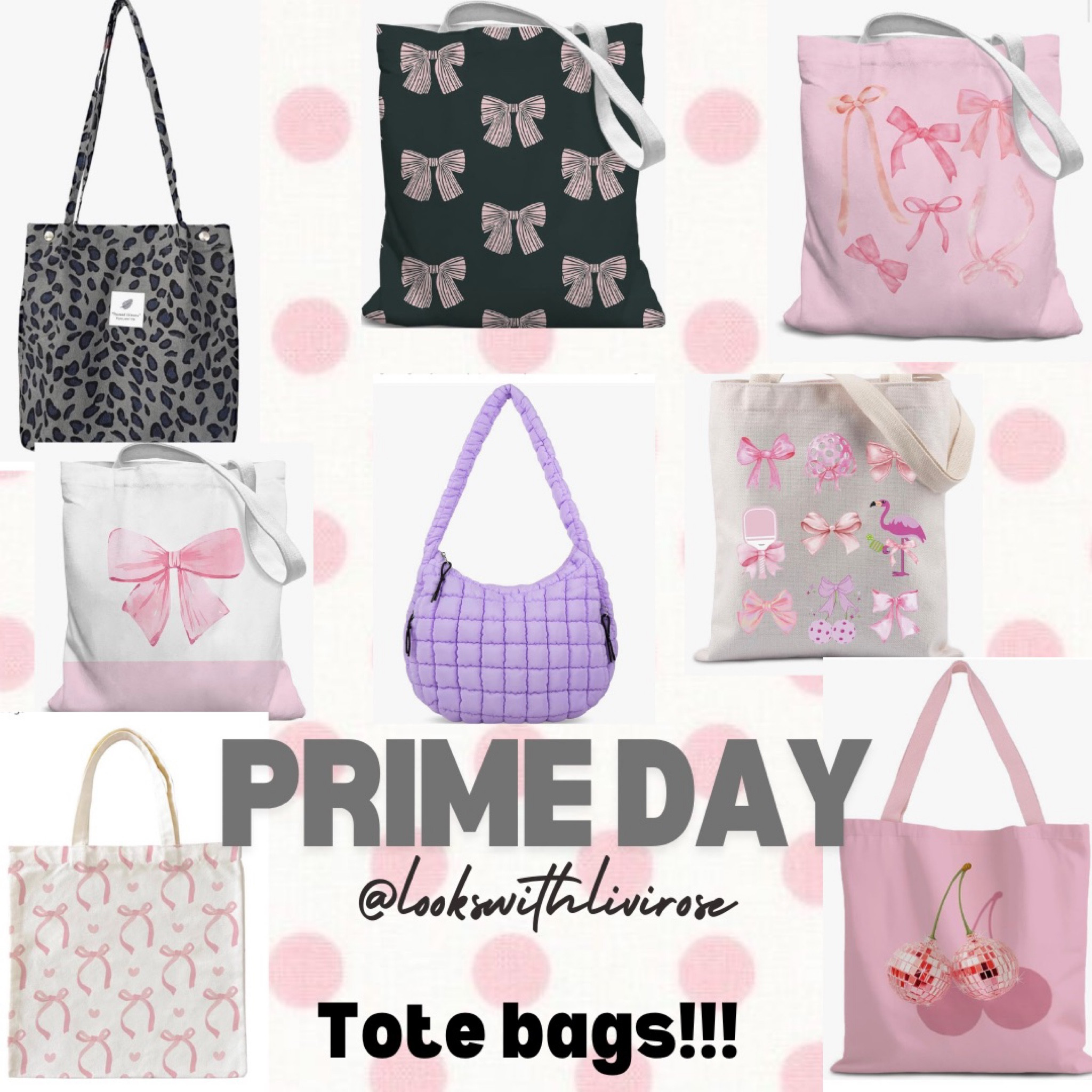 Prime day tote finds! Love these for grocery shopping, gym bags, even school!

#LTKsalealert #LTKfindsunder50 #LTKitbag