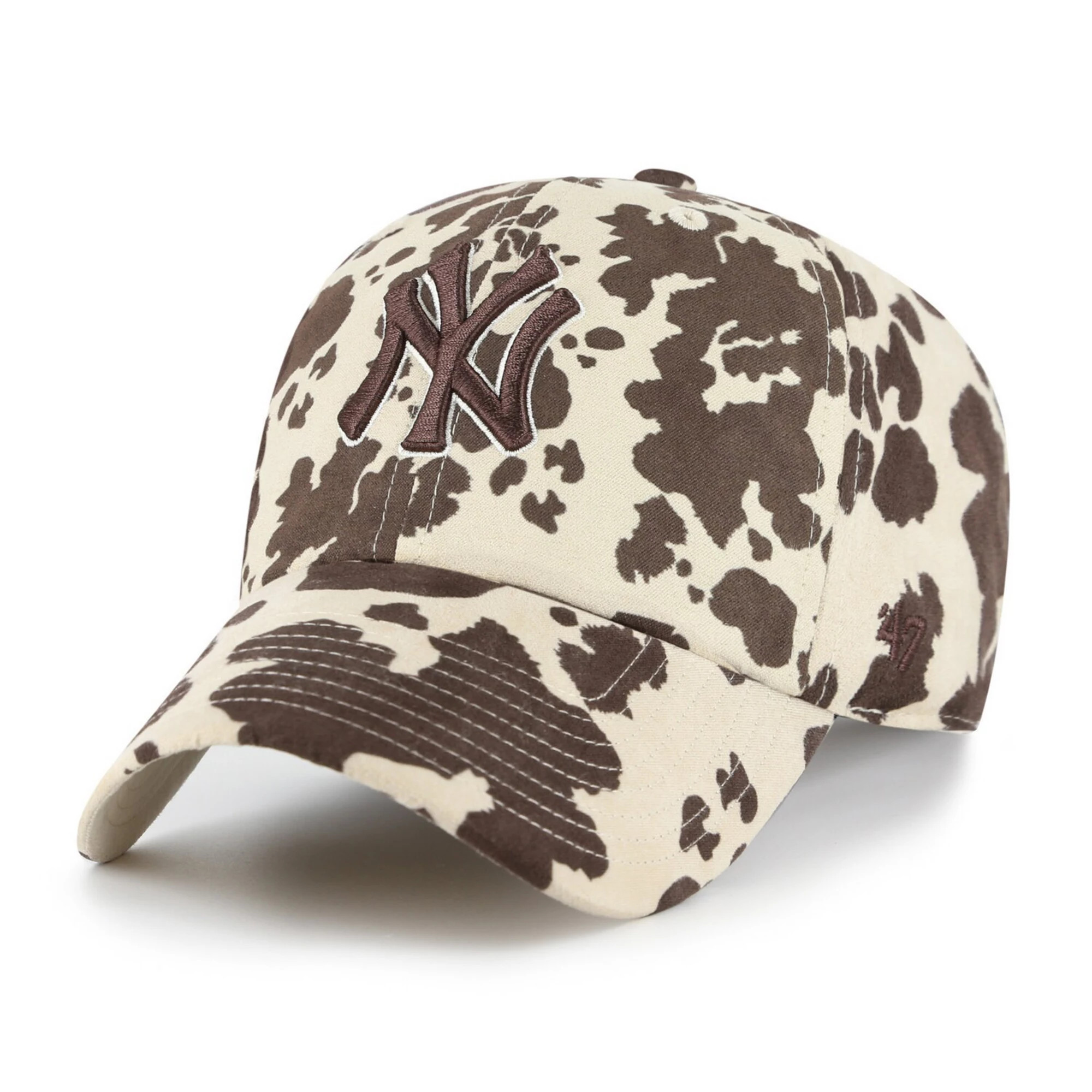 Women's '47 Natural/Brown New York Yankees Bessie Clean Up Adjustable Hat | Kohl's