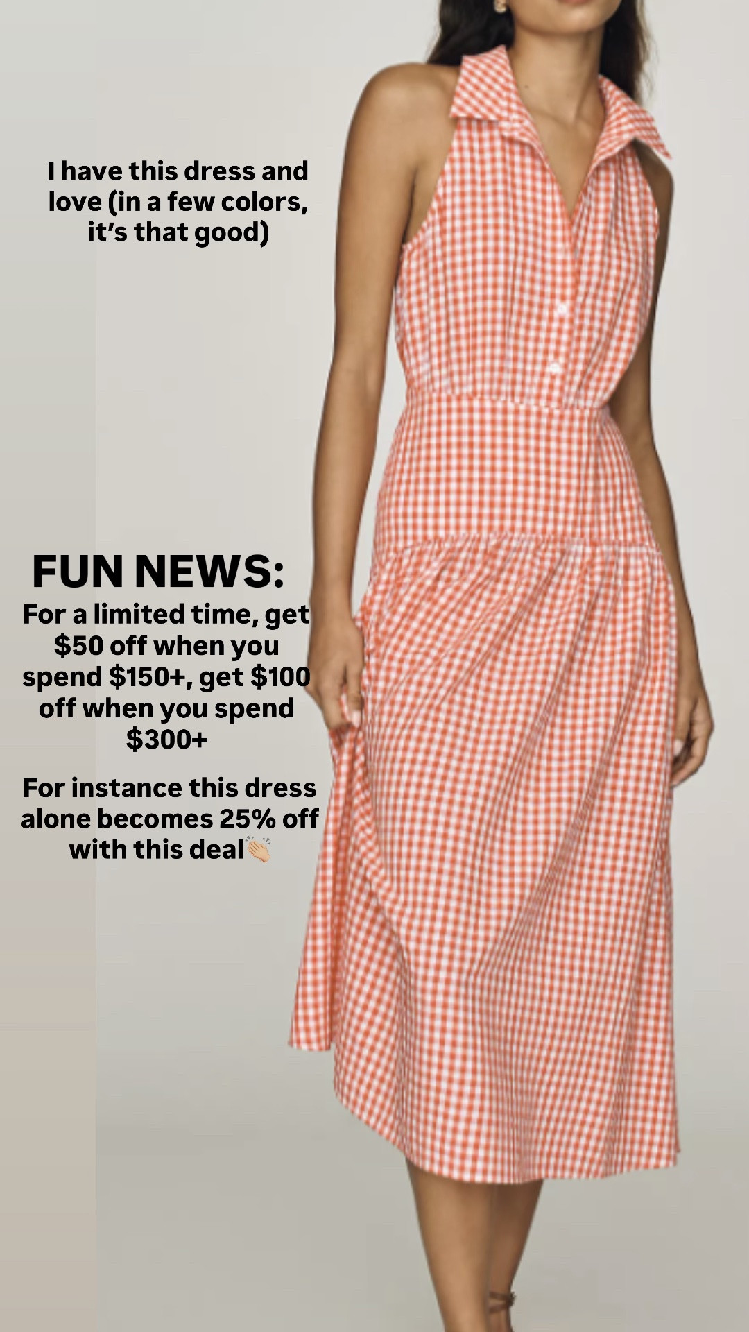 For a limited time get $50 off when you spend $150 or more, get $100 off when you spend $300 or more at Anthropologie 

@Anthropologie ￼

#LTKSaleAlert #LTKOver40 #LTKTravel