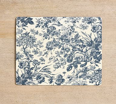 Sorrel Toile Cork Placemat - Set of 4 | Pottery Barn (US)