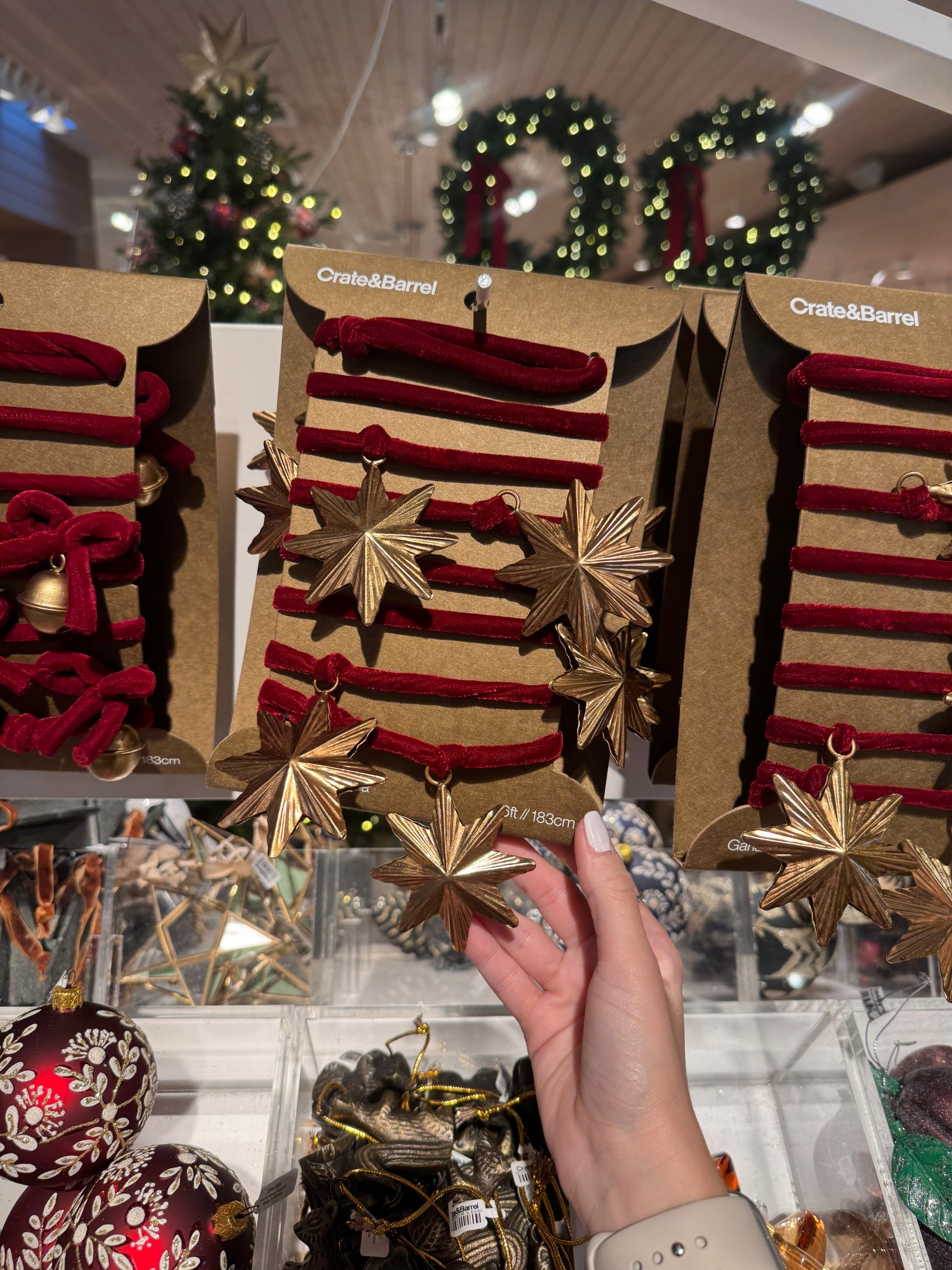Gorgeous brass and velvet garland #christmas #christmasdecor 

#LTKSeasonal #LTKHoliday #LTKHome
