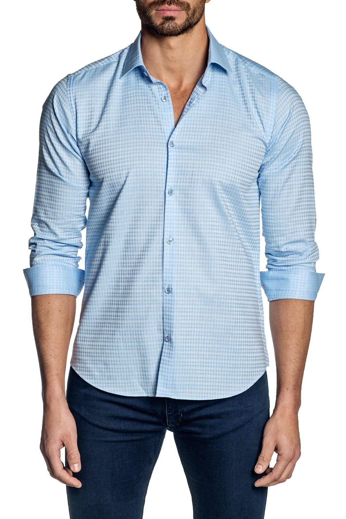 Geo Print Trim Fit Shirt | Nordstrom Rack