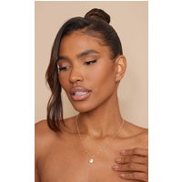 Gold Delicate Heart Pendant Necklace | PrettyLittleThing US