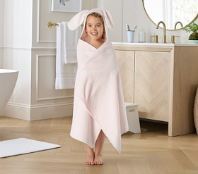 Bunny Plush Kid Hooded Towel | Pottery Barn Kids