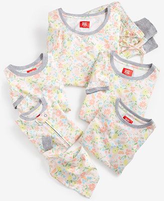 Family Pajamas Floral Fruits Pajamas Collection, Created for Macy's - Macy's | Macy's