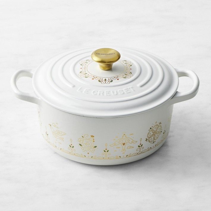 Le Creuset 12 Days of Christmas Enameled Cast Iron Round Oven, 3 1/2-Qt. | Williams-Sonoma
