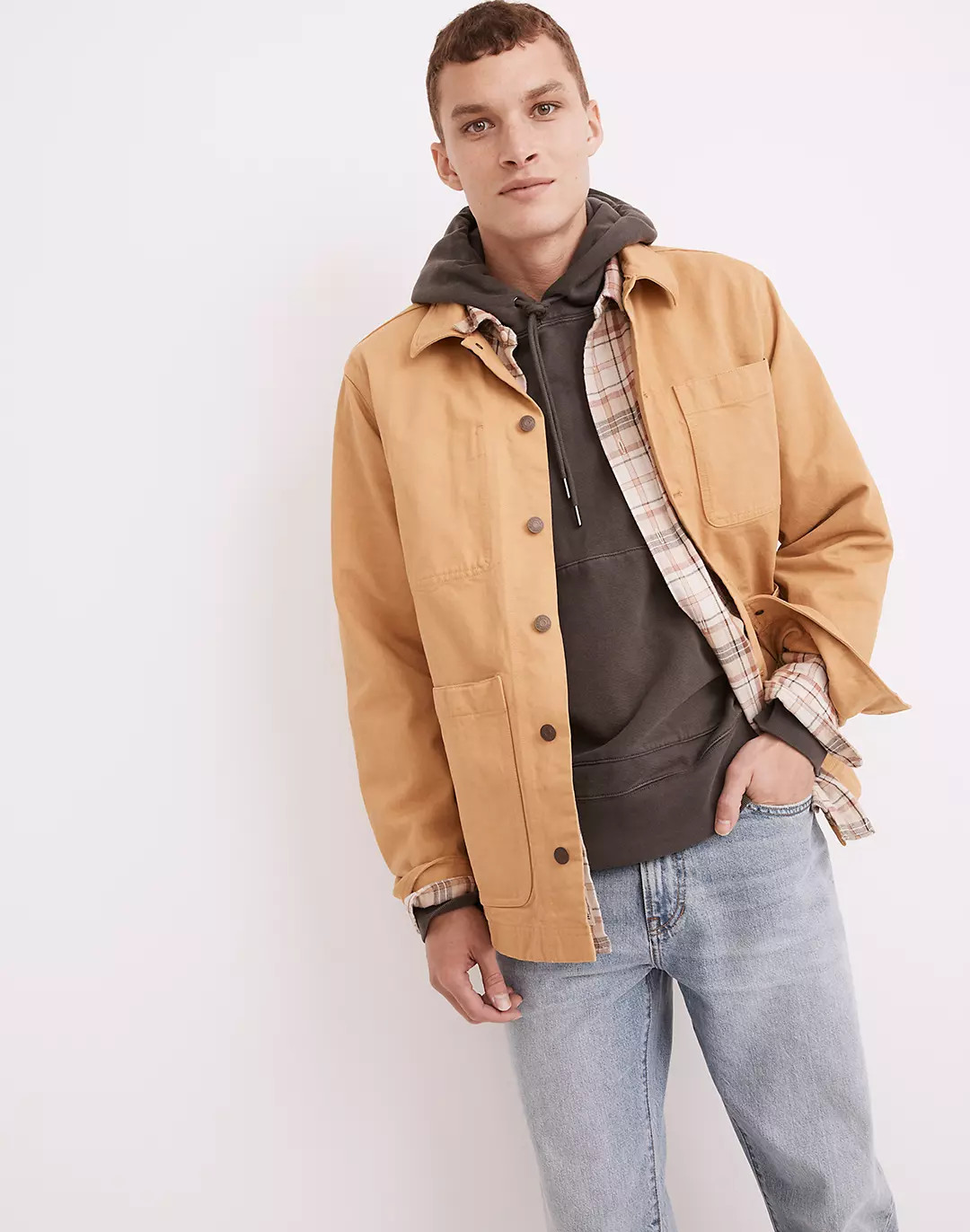 Garment-Dyed Canvas Chore Jacket | Madewell