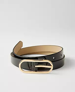 Oval Patent Belt | Ann Taylor (US)