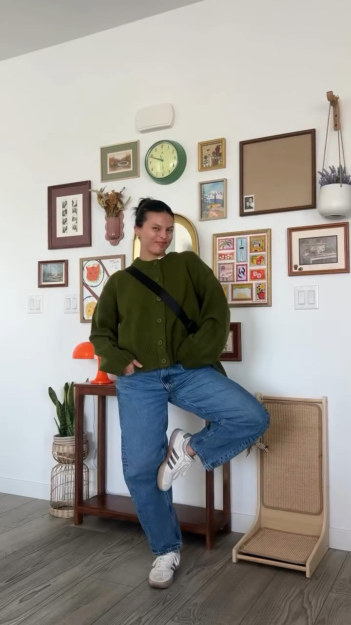 What I’m wearing today! 🌿

Cardigan: @asos 
Jeans: @americaneagle 
Shoes: @adidas 
Bag: @amazonfashion @amazon 

#outfit #outfitinspo #outfits #outfitoftheday #casualoutfitideas