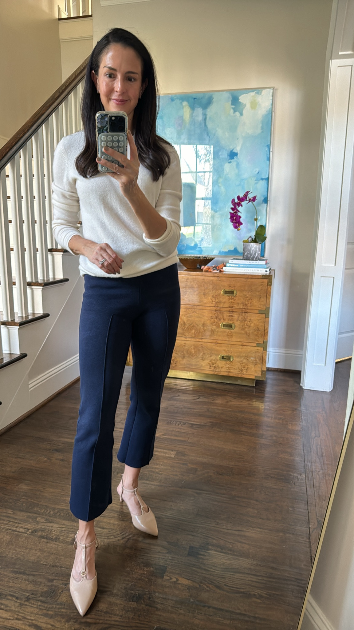 Everyone needs a cream cashmere sweater. It’s so versatile, and with the right care, you’ll have it forever.

#LTKStyleTip #LTKWorkwear #LTKShoeCrush