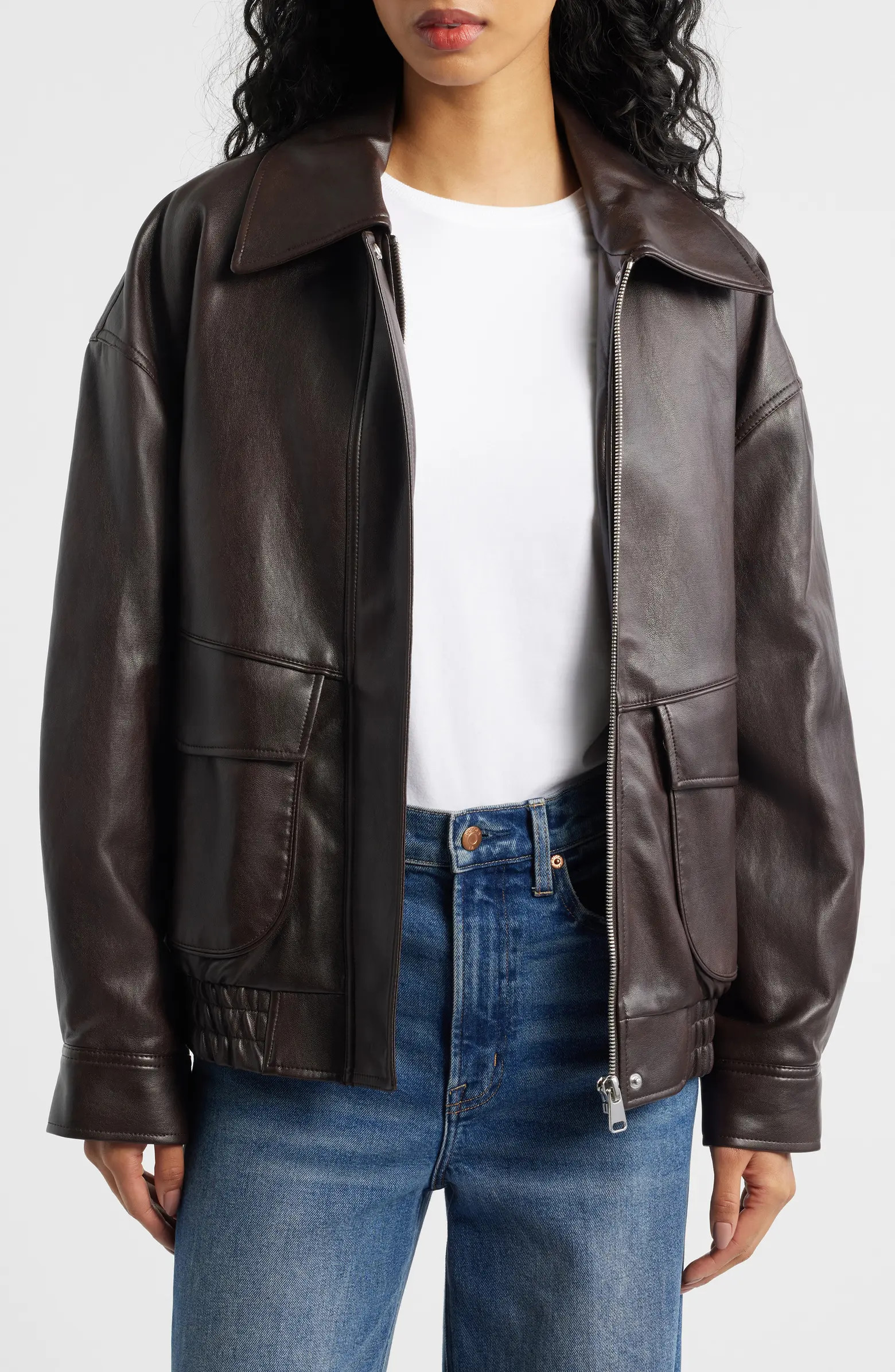 Marti Faux Leather Jacket | Nordstrom