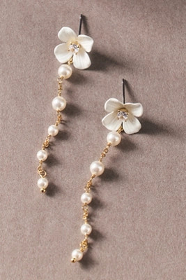 NADRI Ajoa Daisy Freshwater Pearl Drop Earrings | Anthropologie (US)