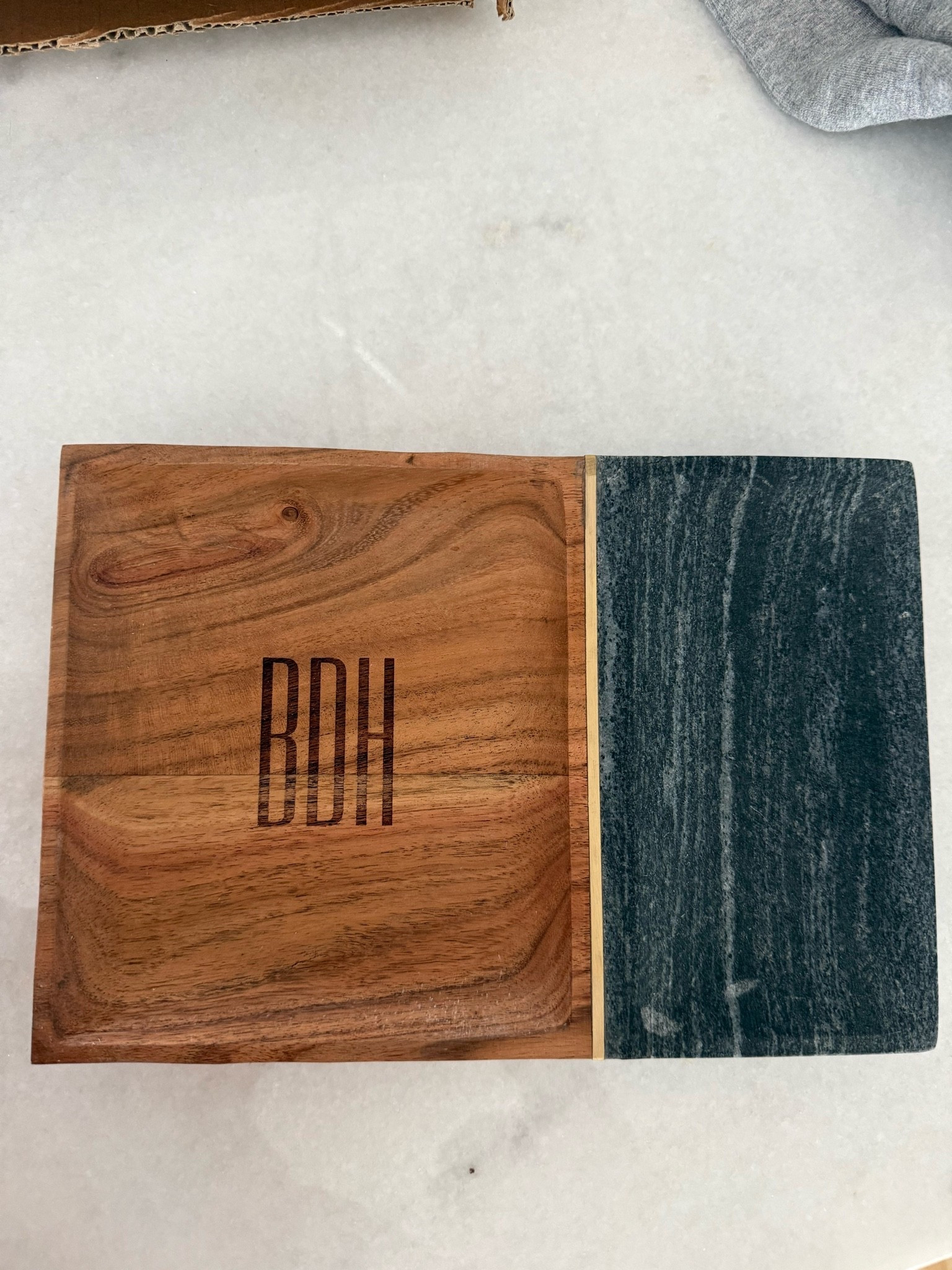 I got my husband  this  marble wood catch all tray for keys, wallet etc
Birthday gifts, gifts for him,  Father’s Day

#LTKMens