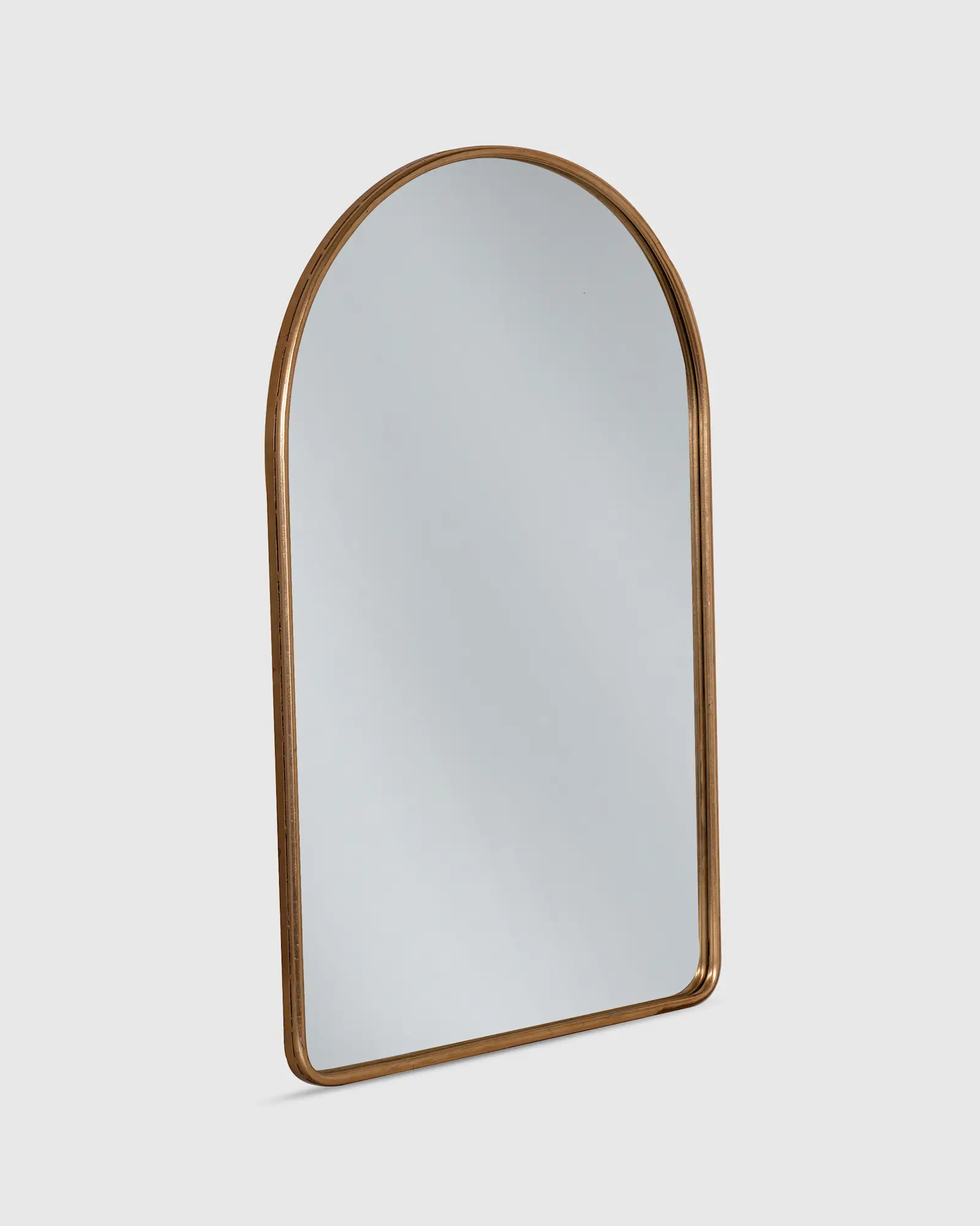 Colca Wall Mirror in Gold Metal Frame | Quince