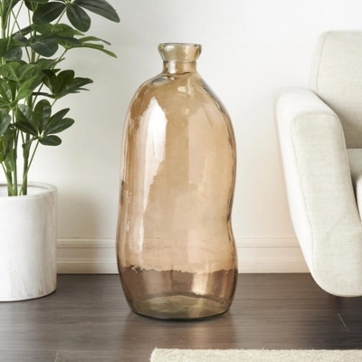 Bayberry Lane Spanish Bottle Vase, Brown | Ashley