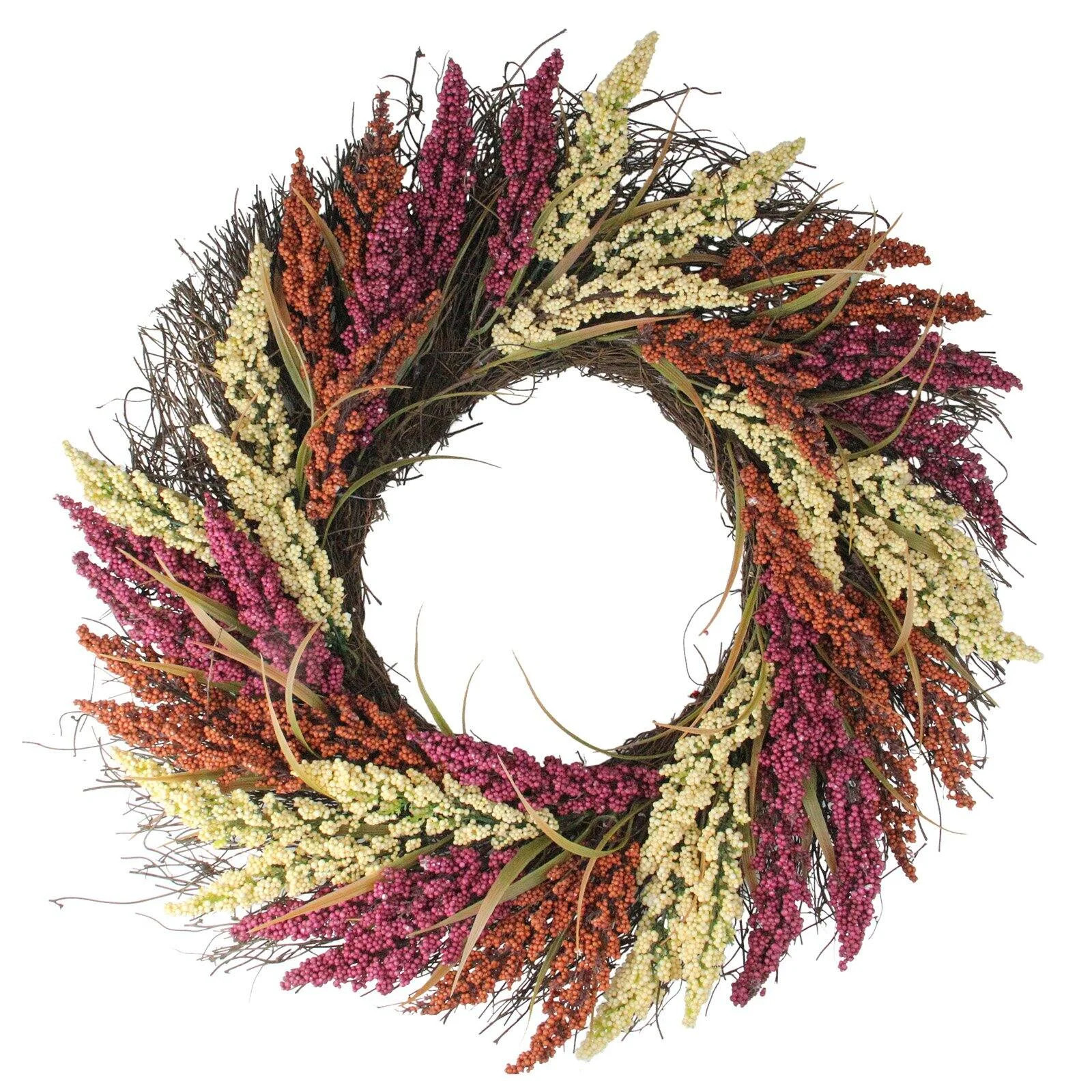 Northlight Autumn Grapevine Artificial Thanksgiving Wreath - Walmart.com | Walmart (US)