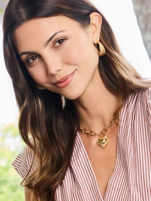 Milena Heart Pendant Necklace | Michelle McDowell