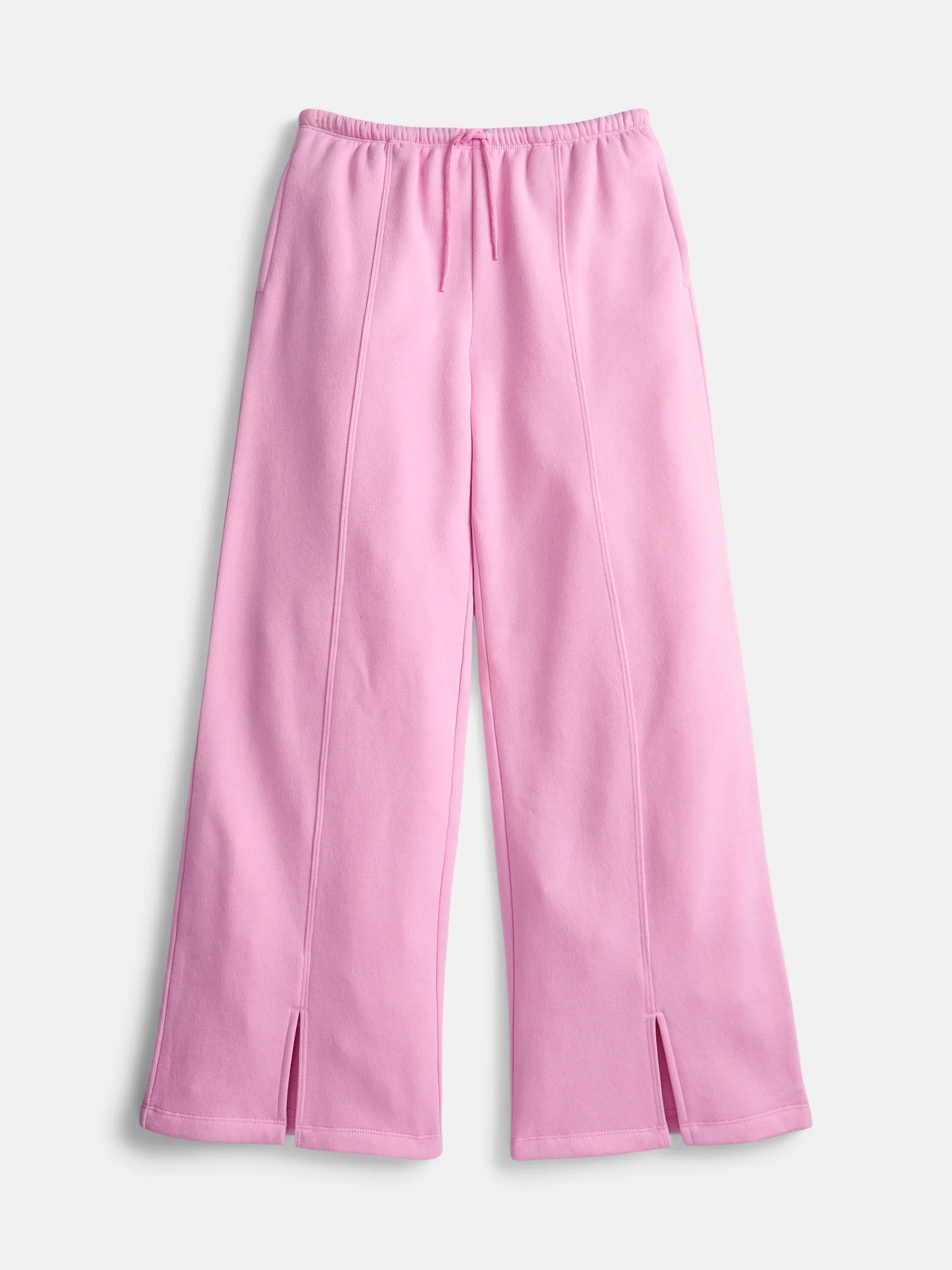 Weekend Academy Girls Fleece Wide Leg Pants, Sizes 4-18 - Walmart.com | Walmart (US)