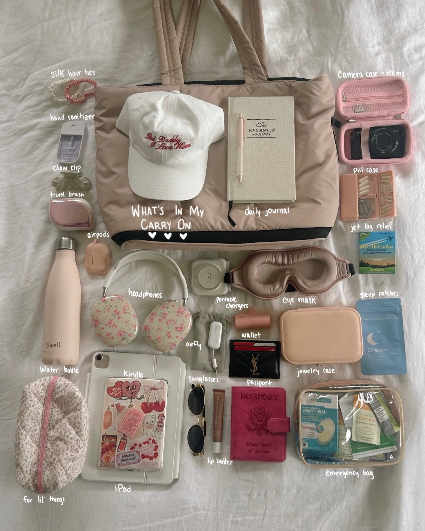 What’s in my carry on!

Carry on bag, travel bag, travel finds, travel gadgets, packing finds, packing gadgets, travel with me, what’s in my bag, what’s in my carry on bag, packing for the airport, airplane necessities 

#LTKtravel #LTKSeasonal #LTKbeauty