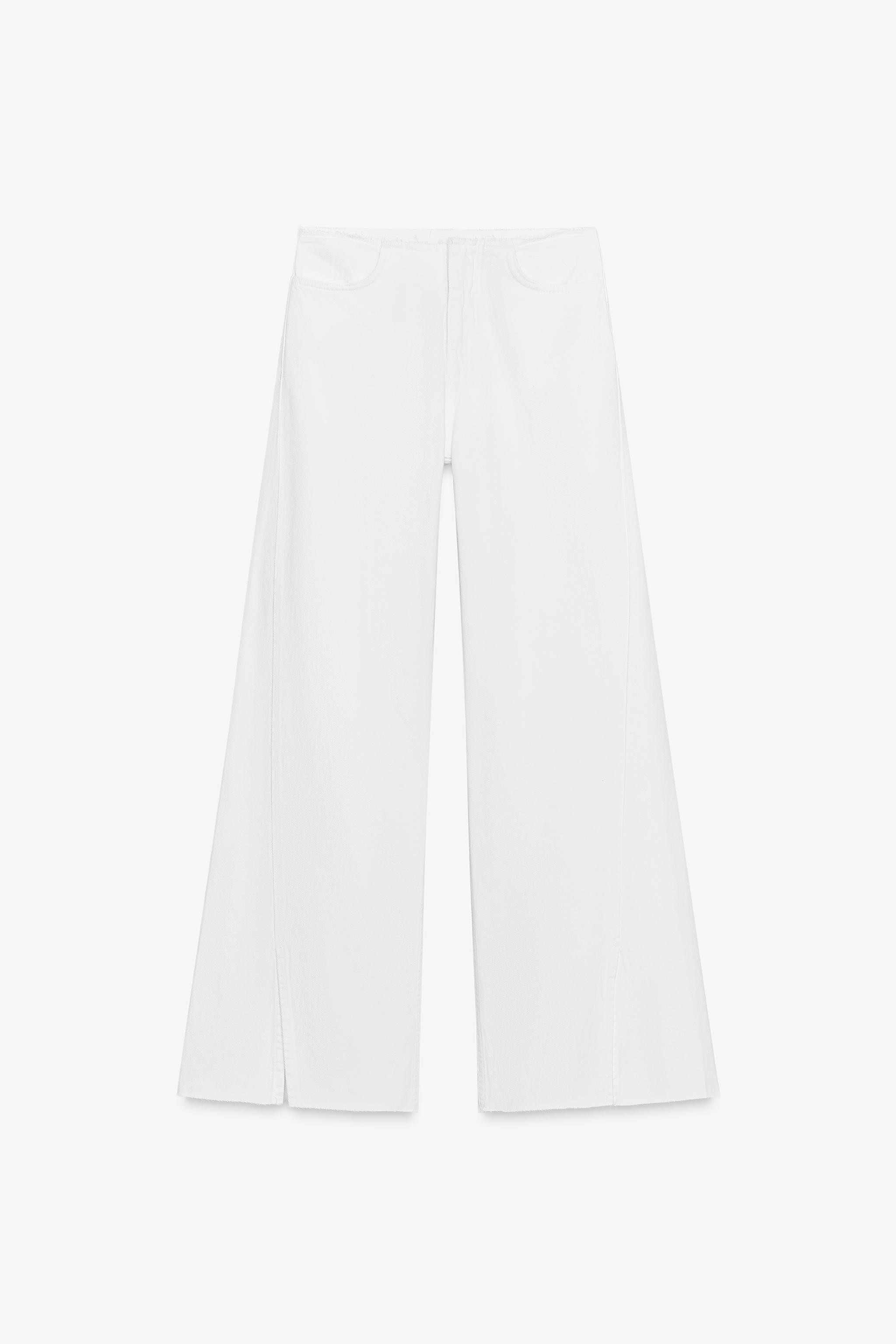Z1975 MID-WAIST WIDE-LEG JEANS | Zara UK