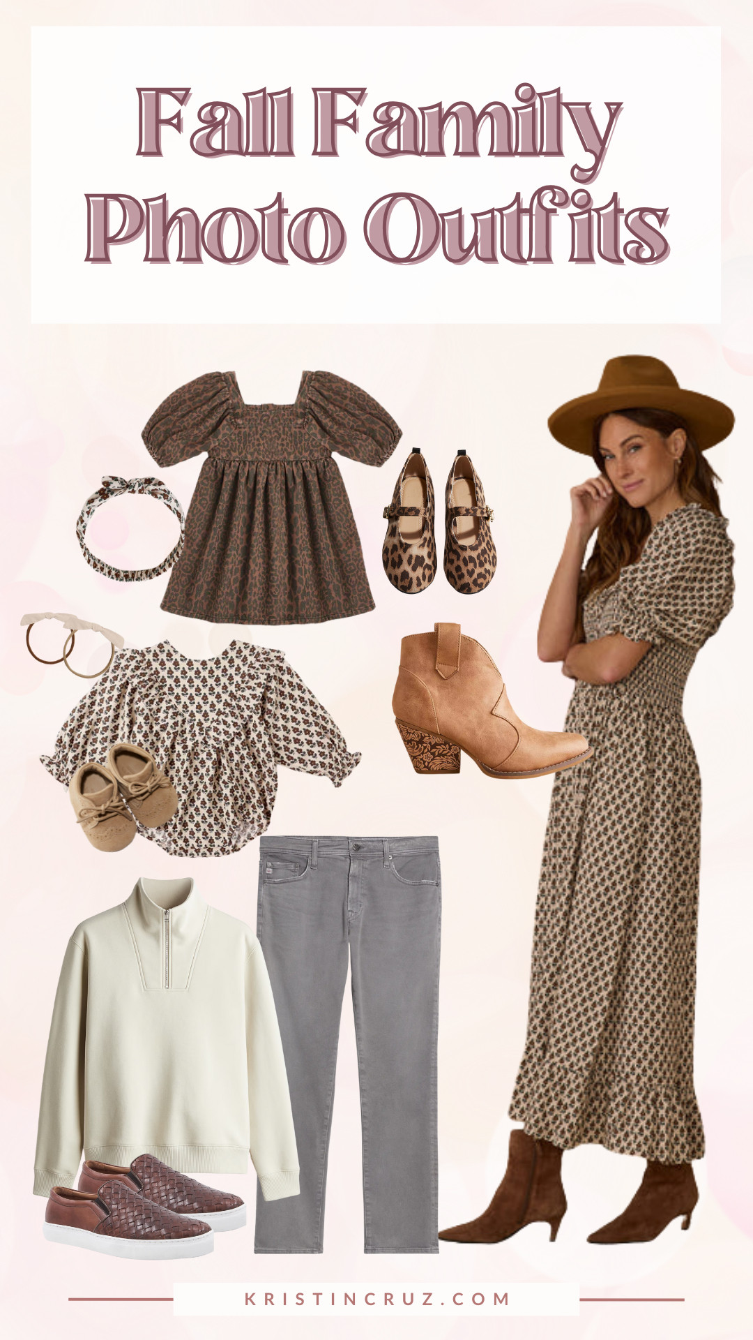 This coordinated family look nails the autumn aesthetic with warm earth tones and mixed textures that photograph beautifully together!  

 #LTKSeasonal #LTKKids #LTKFamily