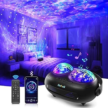 Star Projector, Galaxy Night Light Projector with Remote Control & 10 Color Effects, Built in Spe... | Amazon (CA)