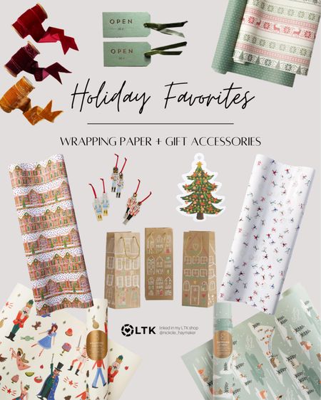Getting a head start on my holiday gift wrapping early this year!! Here are my favorite picks. 🎄❤️

#LTKSeasonal #LTKhome #LTKHoliday