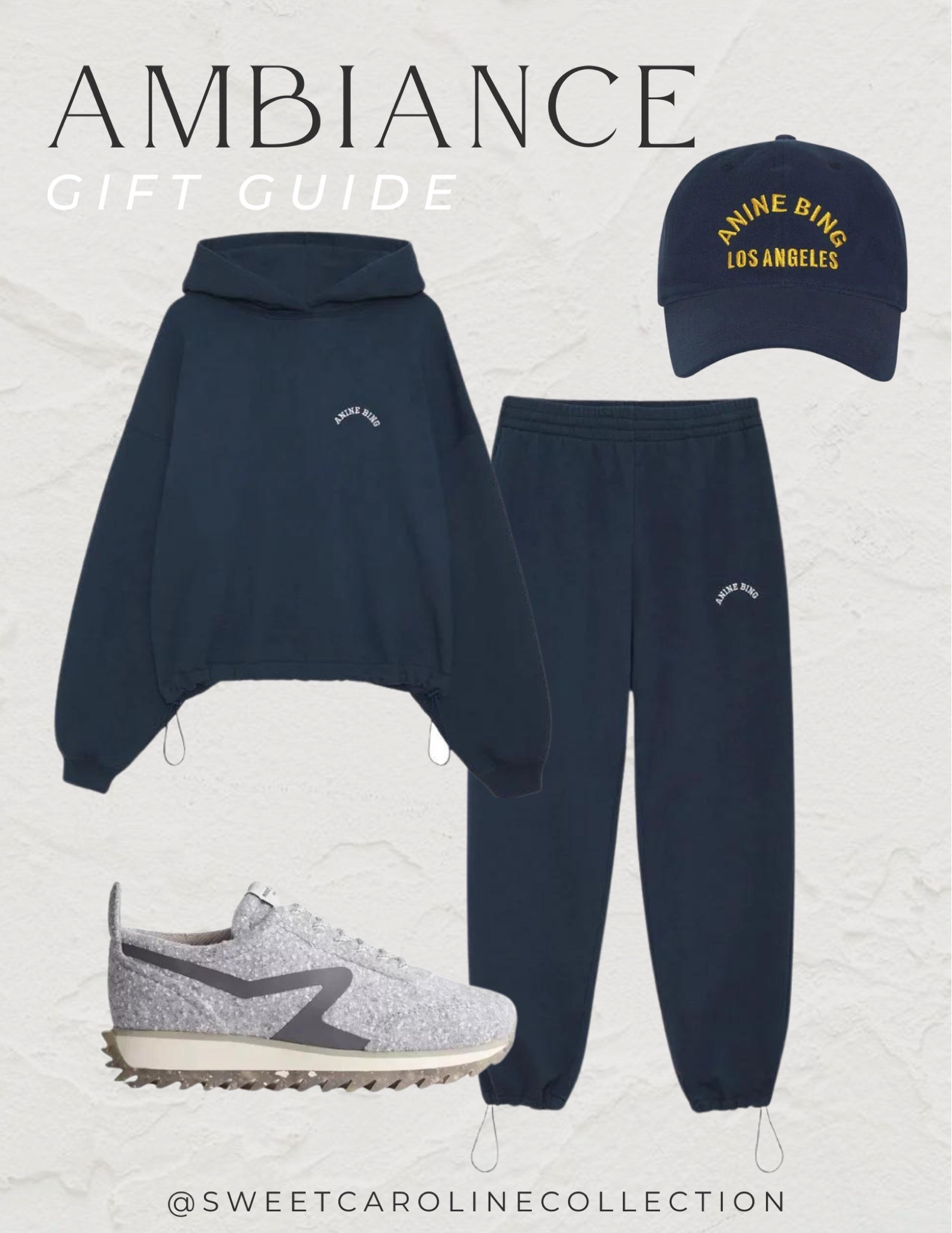 @shopambiance gift guide 🤍🎄
@ambiancepaso 

Joggers, gift guide, sweatshirt, sneakers, tennis shoes, vest, Apparis, rag and bone, perfect white tee, favorite daughter, anine bing, Michael stars, designer, luxe, high end, under 400, under 300, under 200, under 100, new arrivals, best seller, gift guide, holiday, style, fashion, gift idea, gifts for her, cozy, workwear, holiday outfit, trendy, sale, hat, shoes, bag, pants, top, blouse, joggers, leggings, heels, hat, bucket hat, sweet Caroline collection 

#shopambiance

#LTKHoliday #LTKSeasonal #LTKGiftGuide