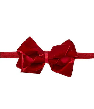 Edgehill Collection x The Broke Brooke Isabella Velvet Bow Headband | Dillard's | Dillard's