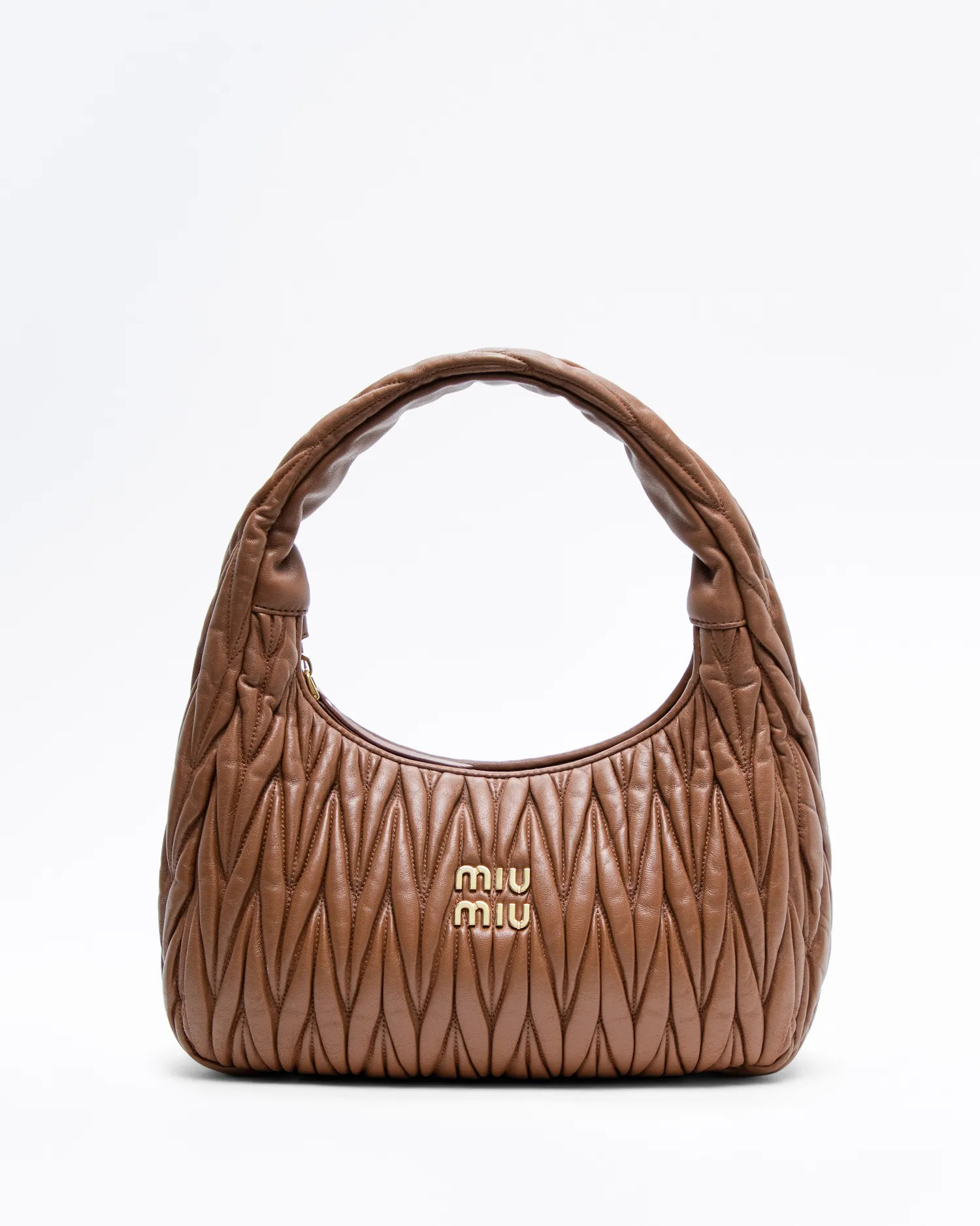 Matelasse Nappa Medium Wander Hobo Bag | Vivrelle