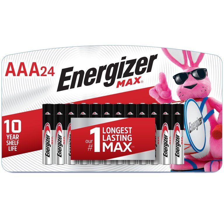 Energizer MAX AAA Batteries (24 Pack), Triple A Alkaline Batteries | Walmart (US)