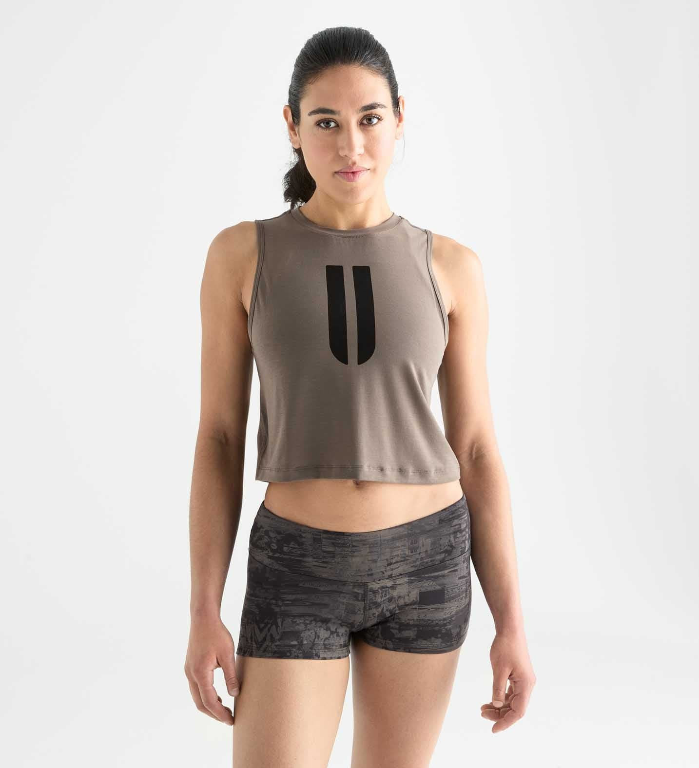 WOMEN'S HORNS MUSCLE TANK | BLACK | NOBULL | NOBULL