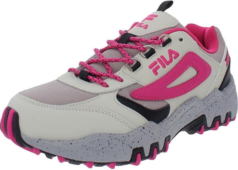 Fila Women's Reminder Sneaker Shoe (Tan/Pink/Black) | Amazon (US)